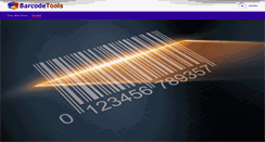 Desktop Screenshot of barcodetools.com